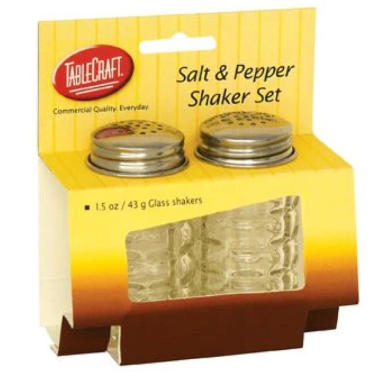 1.5 Oz Salt/Pepper Shaker Set
