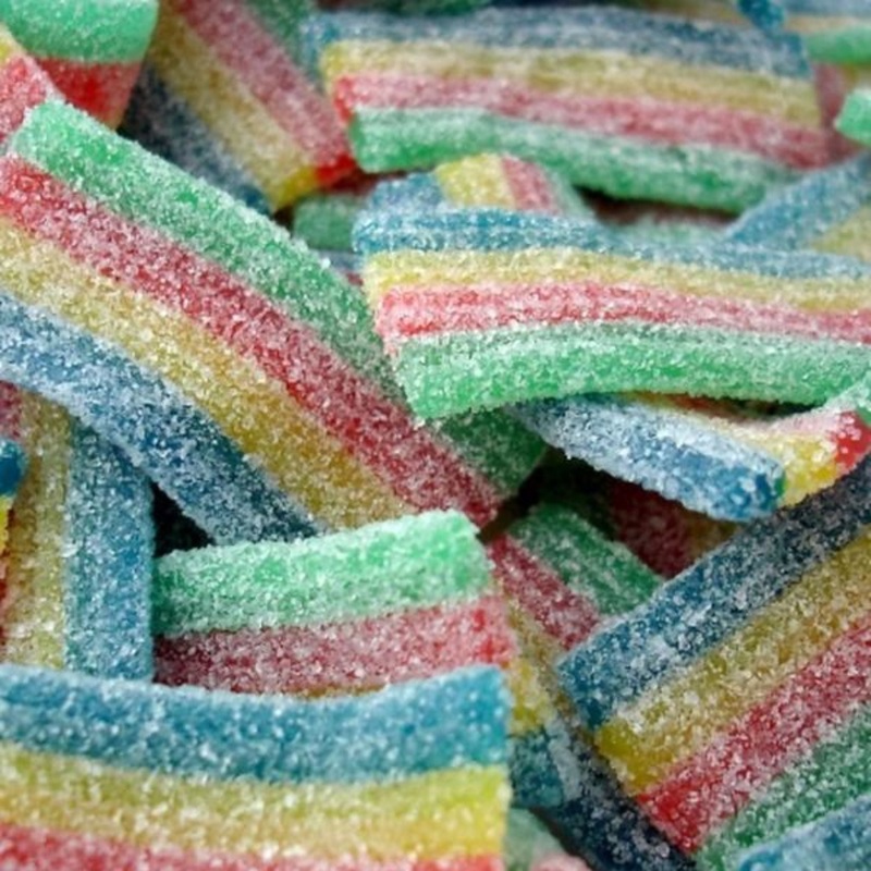 Rainbow Sour Belts 19.8lbs