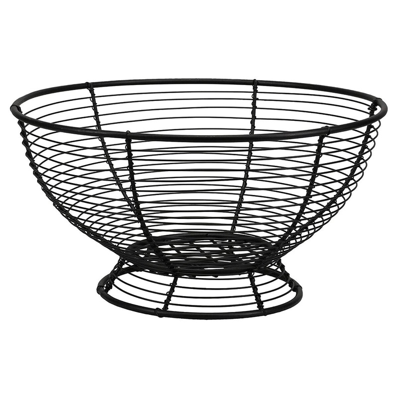 Strand Wire Pedestal Basket