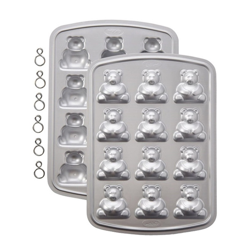 Cake Pan Bear Mini 3-D (dis)