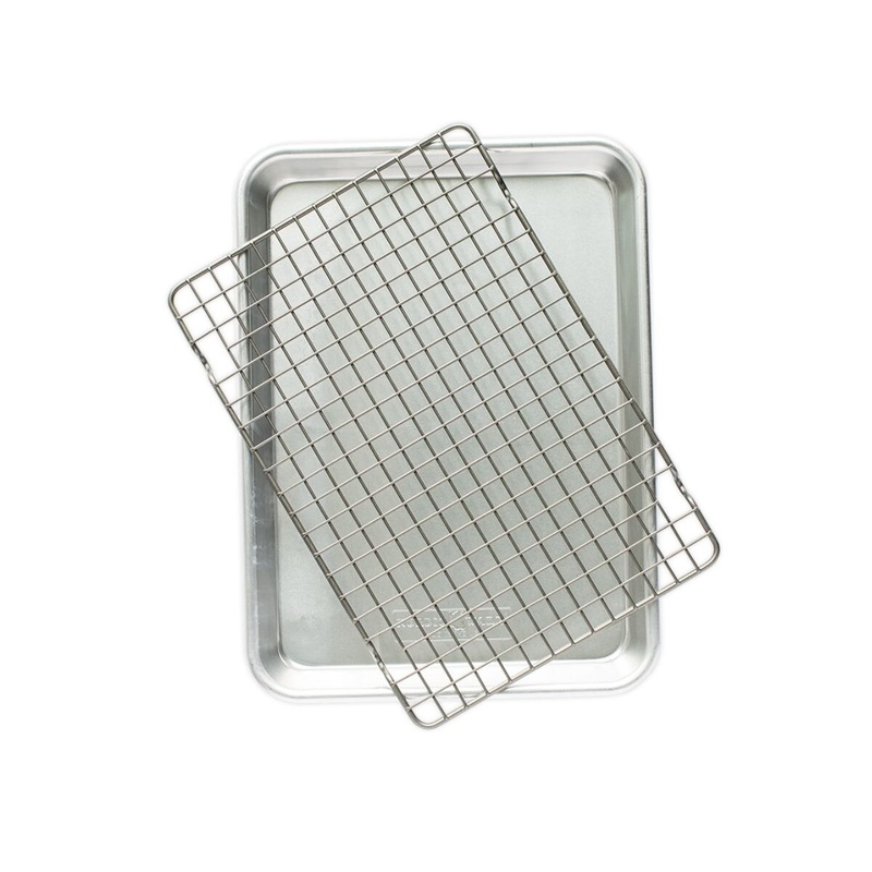 Sheet Pan W/Rack 1/4 Size
