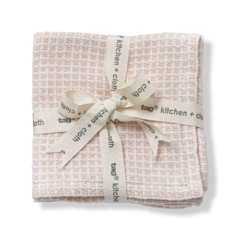 2-piece Blush Dish Cloth