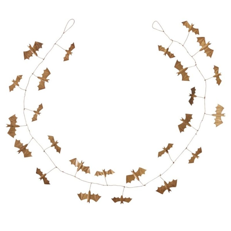 72″ Winged Bat Garland