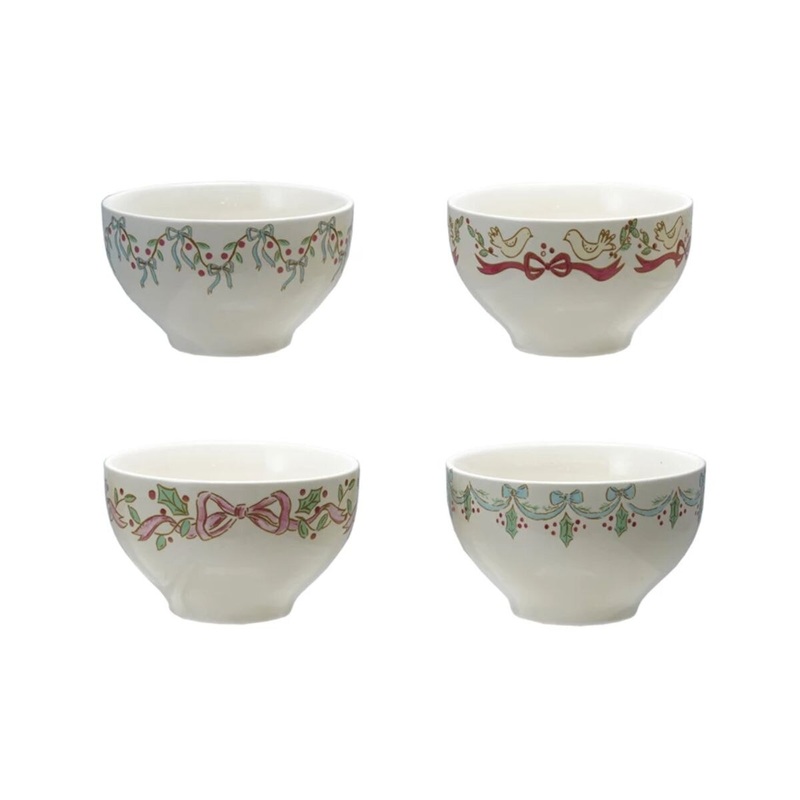 Stoneware Bowl with Bowls