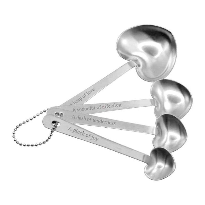 Heart-Shaped Measuring Spoons