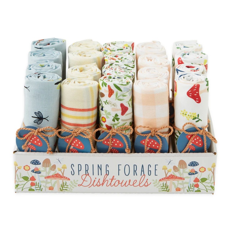 Spring Forage Dish Towel