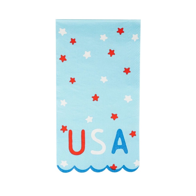 USA Stars Dinner Napkin