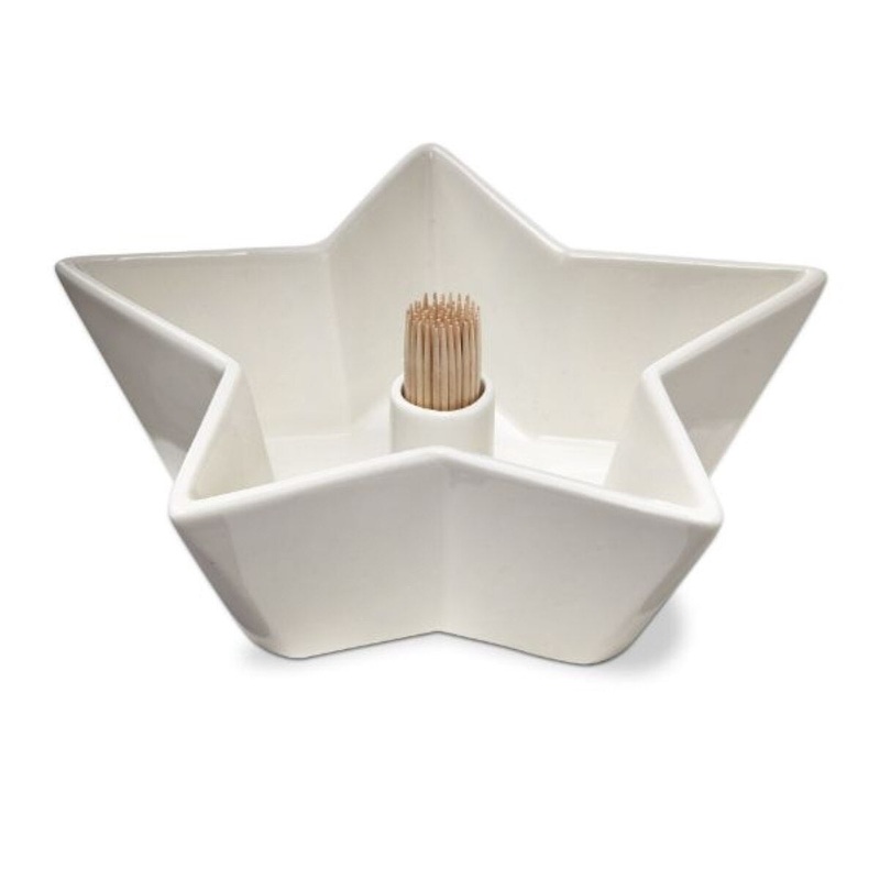 Star Bowl with Toothpick Holder