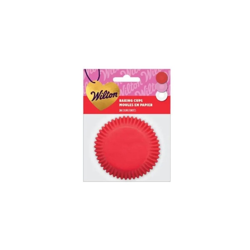 24ct R/W/P Baking Cups