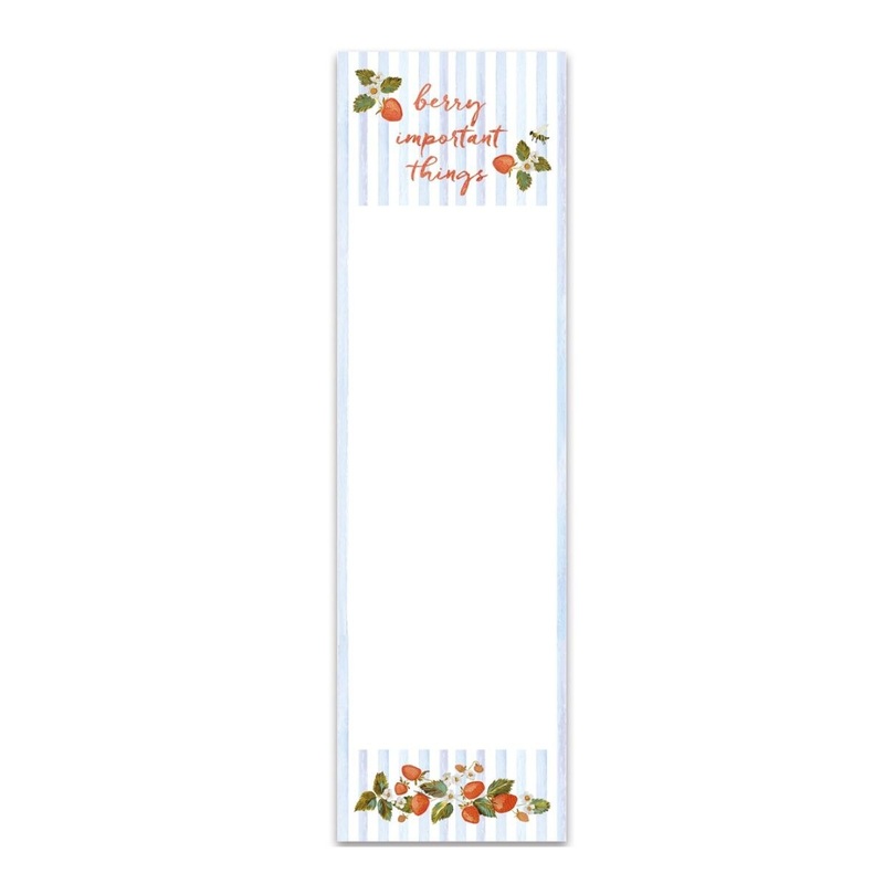 Berry Important Things List Pad