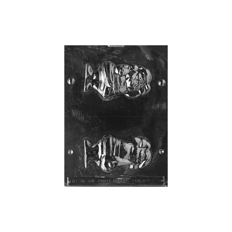 Candy Mold Hollow Waving Sants