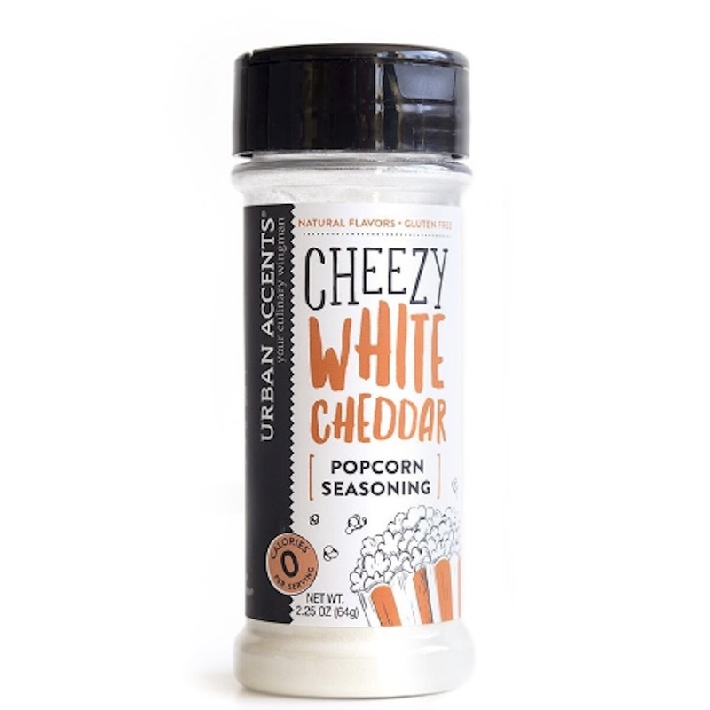 Cheezy White Cheddar Popcorn Seasoning – 2.25 Oz.