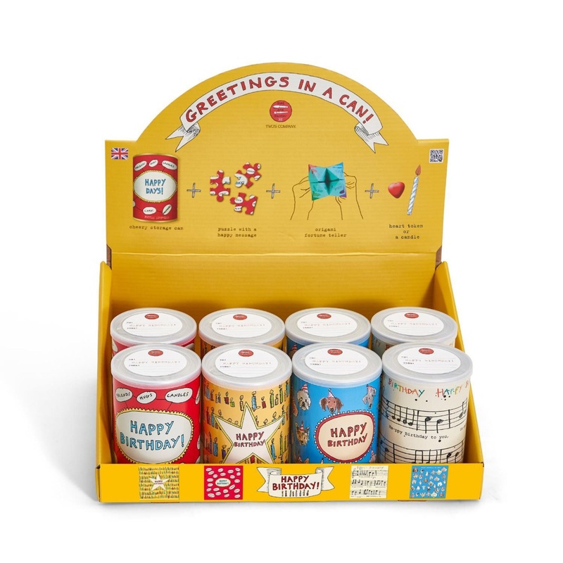 Puzzle in a Can Happy Birthday 4asst (dis)