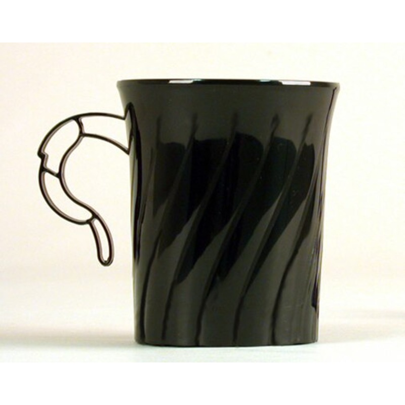 WNA Plastics Classicware 8 oz. Coffee Mug – Black