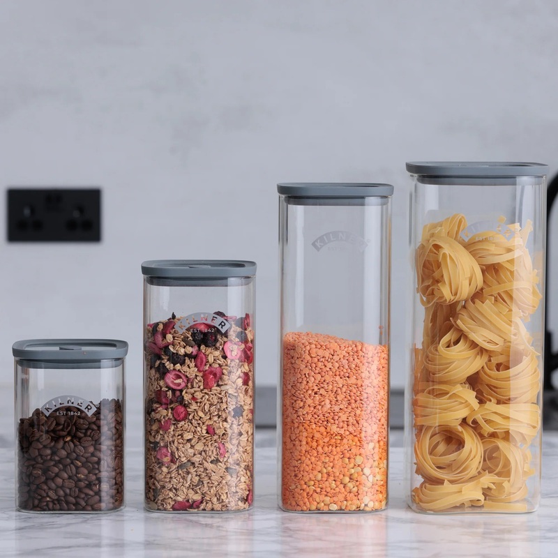 Kilner Fresh Storage Pantry Square Jar
