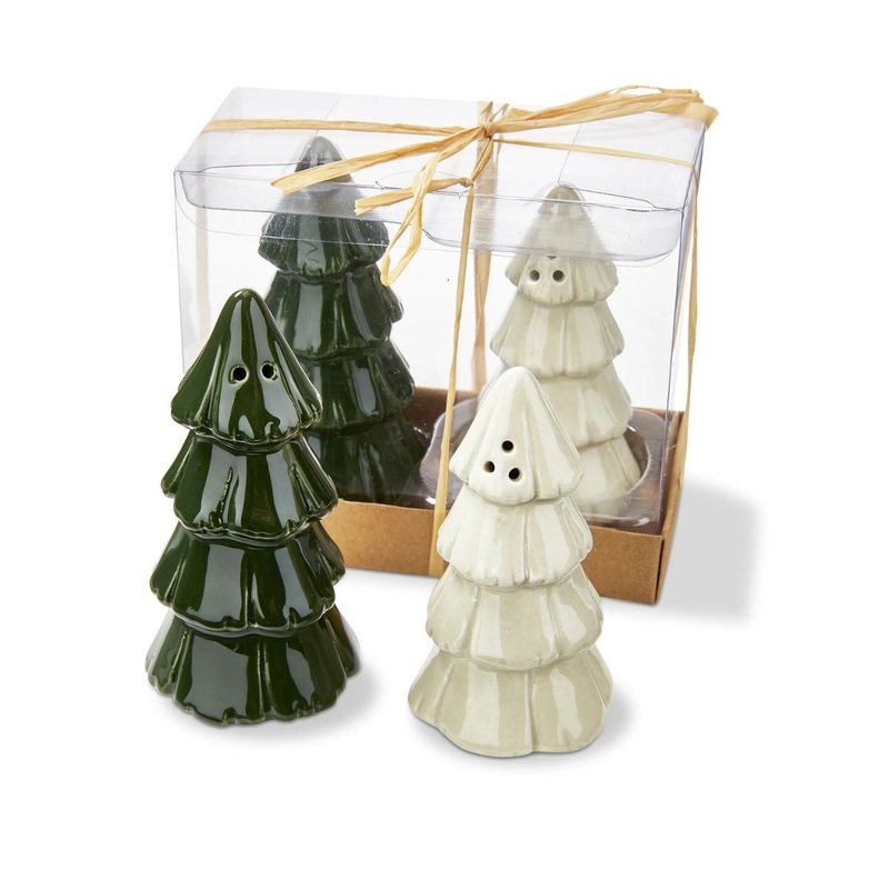 Pine Tree Salt & Pepper Set Of 2