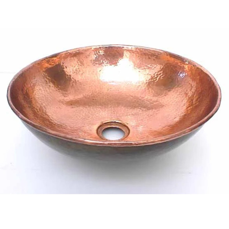 Vessel Copper Boath Sink Old Green