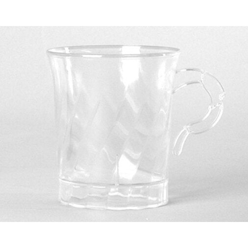 WNA Plastics Classicware 8 oz. Coffee Mug – Clear