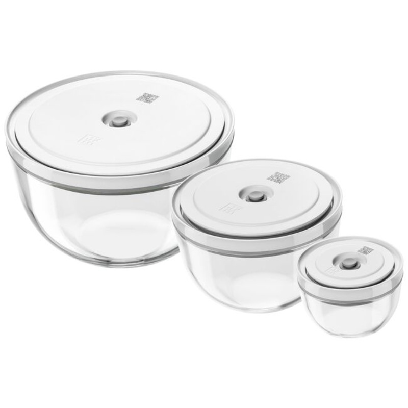 Zwilling Fresh & Save Glass Vacuum Bowl Set