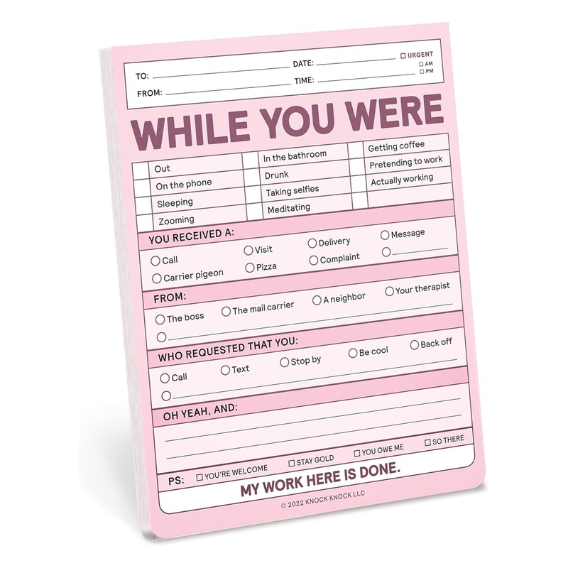 While You Were… Sticky Pad