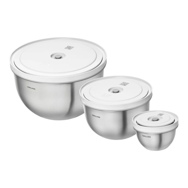 Zwilling Fresh & Save Stainless Steel Vacuum Bowl Set
