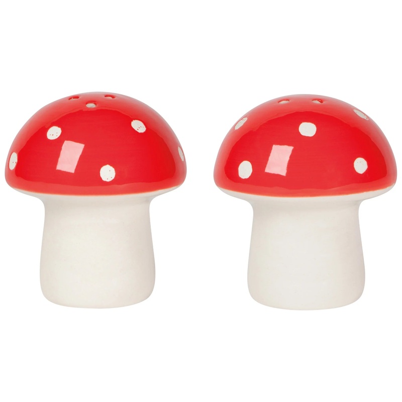 Toadstool Salt and Pepper Set