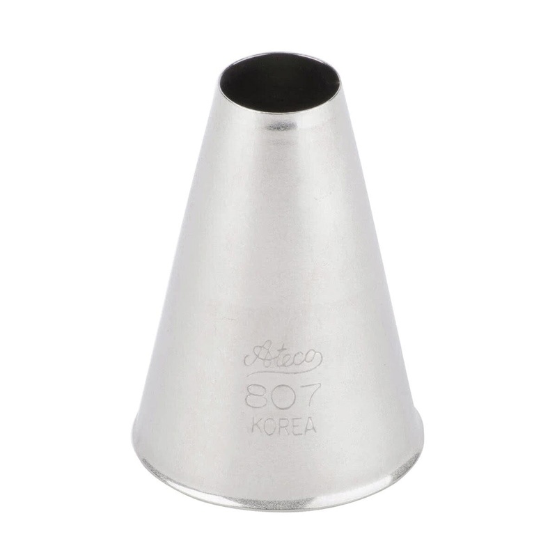 Ateco #807 Plain Cake Tip 9/16″