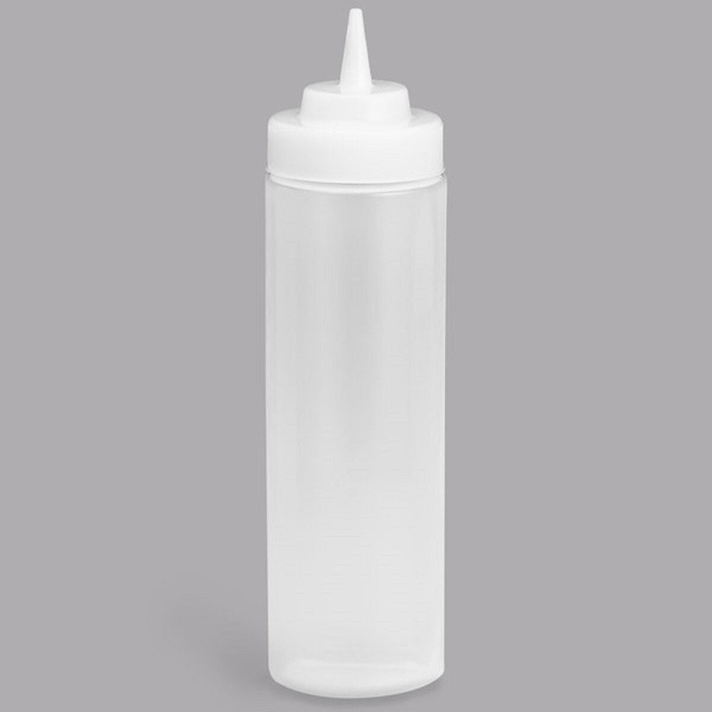 24 Oz Clear Squeeze Bottle