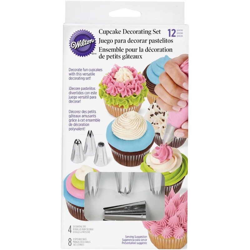 Cupcake Decorating 12-Piece Set