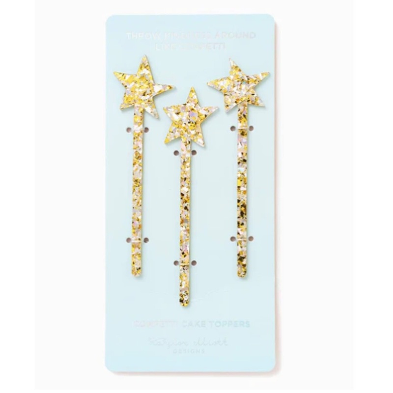 3 Stars Pearl Cake Topper