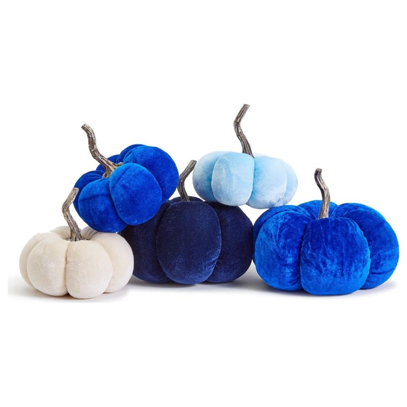 Blue Hues Pumkin Large