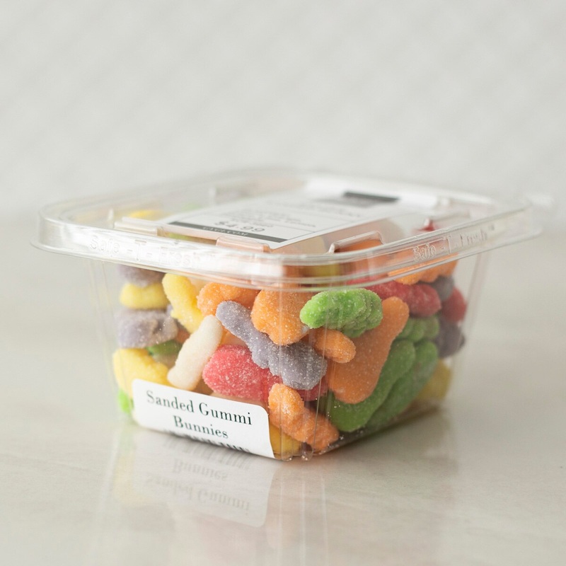 Easter Sanded Bunnies – 12 Oz Container