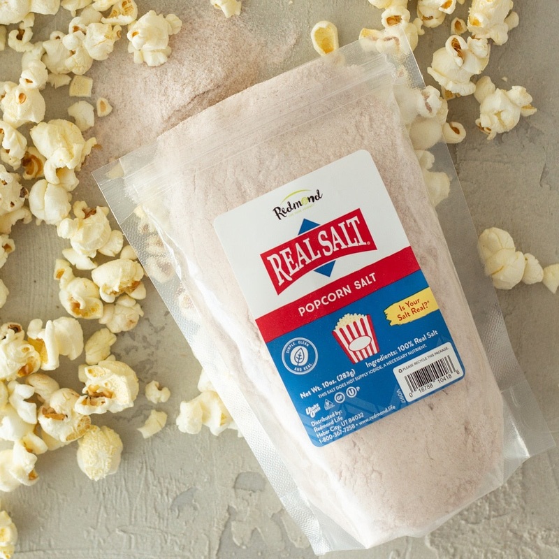 Redmond Real Salt Popcorn Salt – 10 Oz. Bag