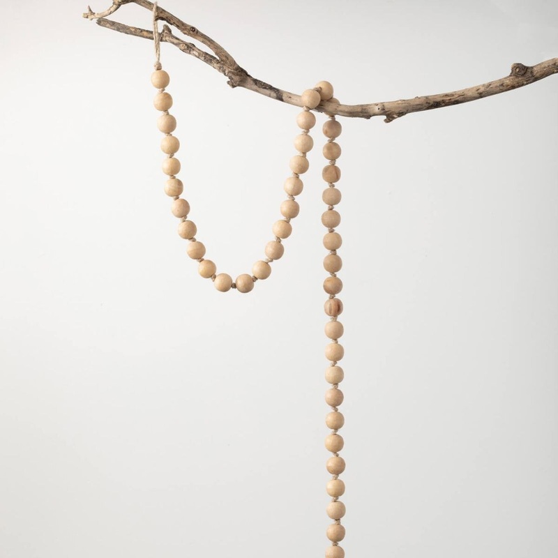 Wood Bead Garland