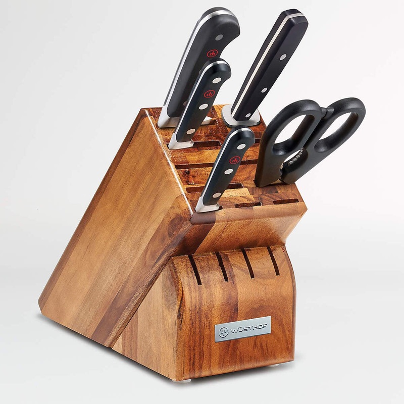 Wusthof 6-Piece Classic Knife Block Set