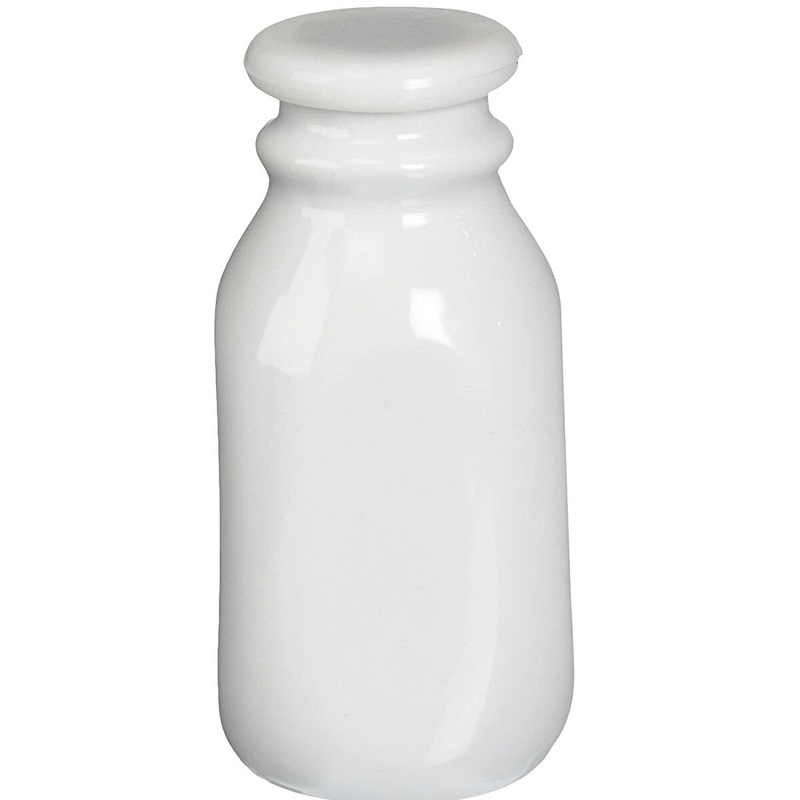 8 Oz Porcelain Milk Bottle