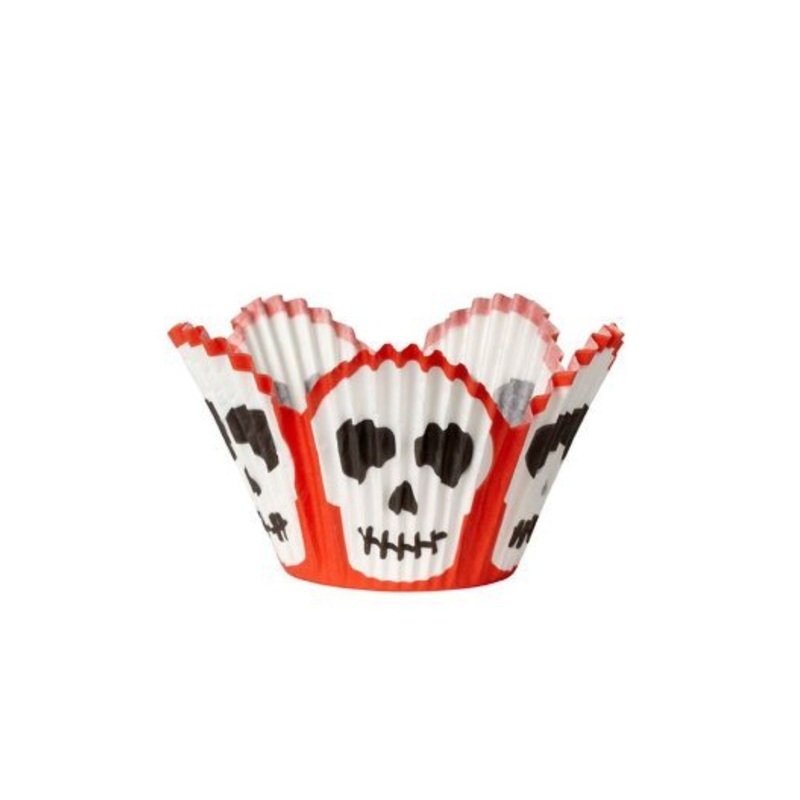 Baking Cups Petal Skelton Top 24 Ct