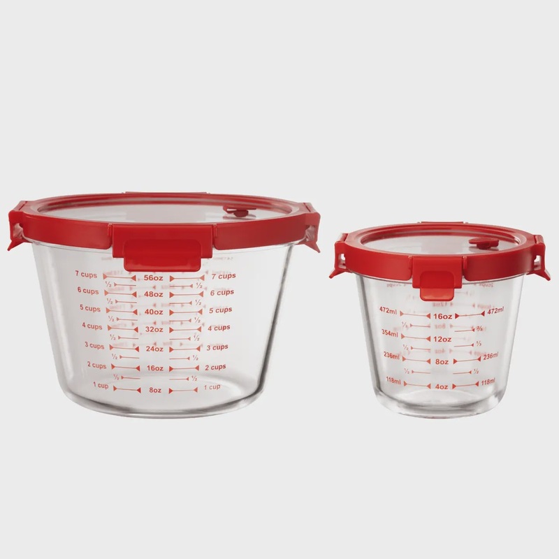 Measuring Cup Set with Snap Lids