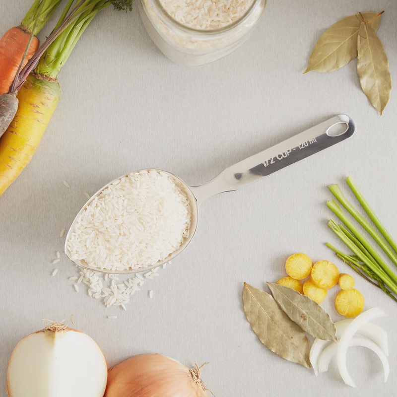 Oval Measuring Scoop – 1/2 Cup