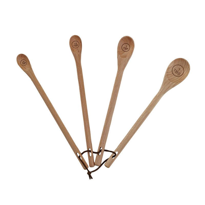 Beech Wood Measuring Spoons