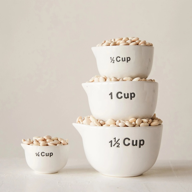 Measuring Cups White