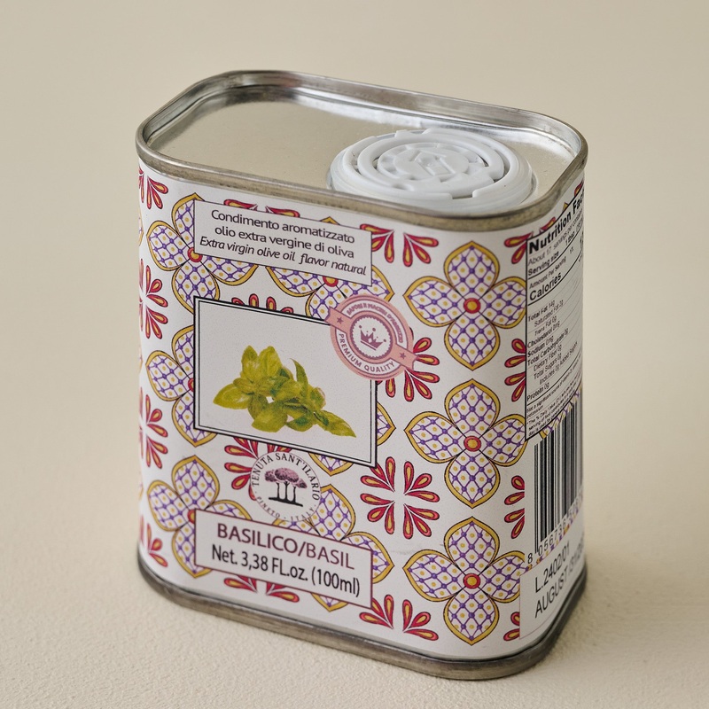 Basil Infused Olive Oil