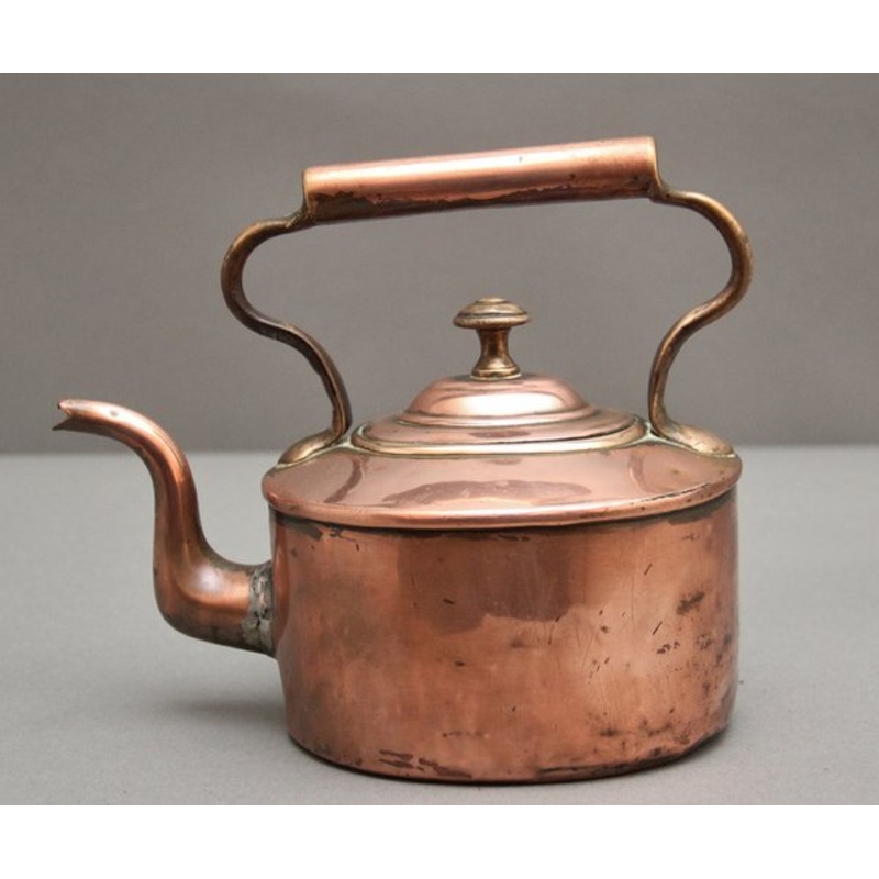 19th Century Copper Kettle, 1860s for sale at Pamono