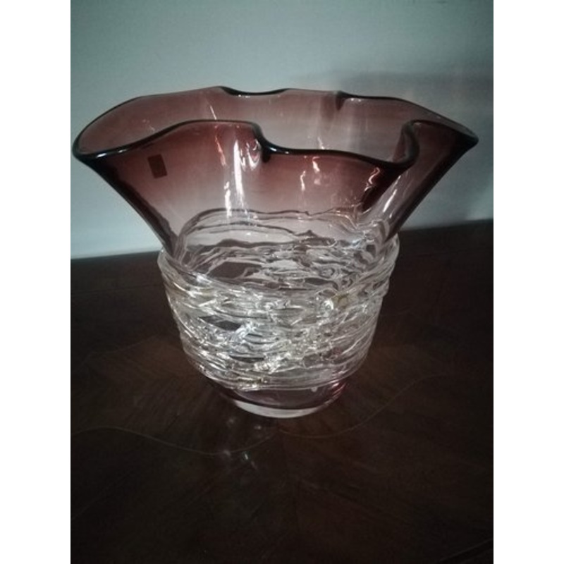 Burgundy Vase by Sergio Costantini for sale at Pamono