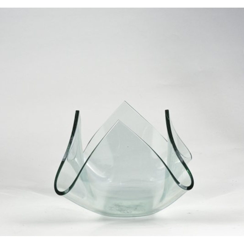 Glass Centerpiece, 1990s for sale at Pamono