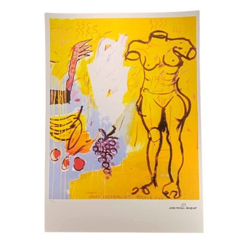 Jean-Michel Basquiat, Composition, Lithograph, 1980s for sale at Pamono-YHS-2158021
