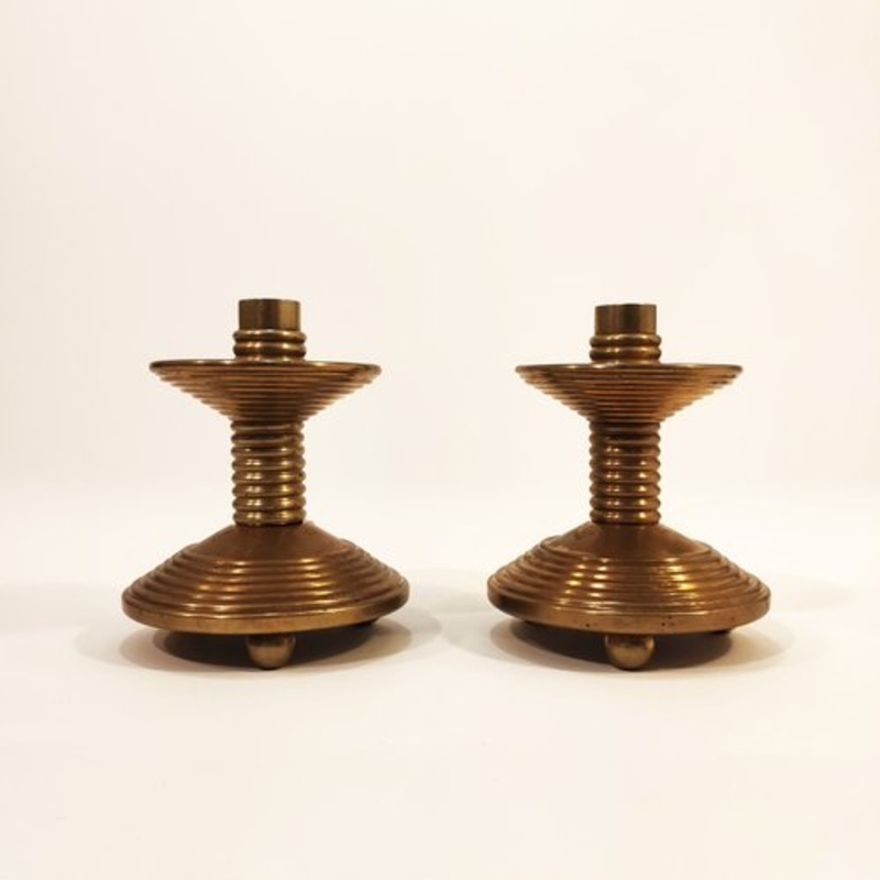 Spanish Liturgical Candleholders, Set of 2 for sale at Pamono