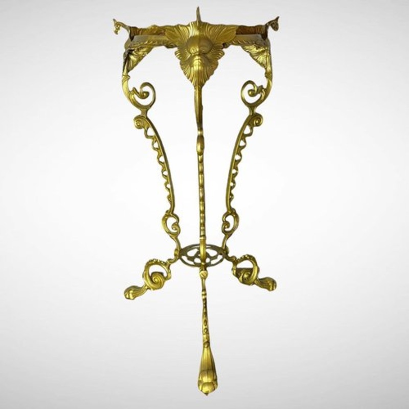 Vintage Bronze Can Stand, 1950s for sale at Pamono