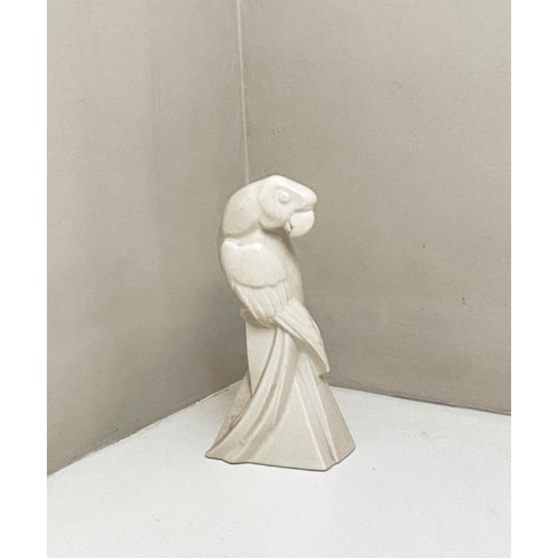 Art Deco Parrot Sculpture for sale at Pamono