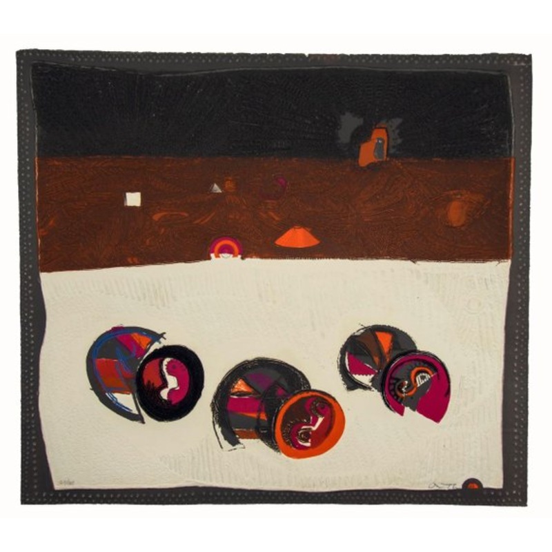 Composition – Original Etching by Jos Ortega – 1969 1969 for sale at Pamono